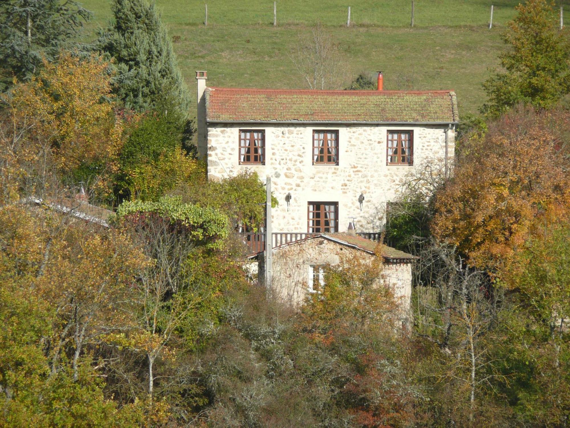 Gite La Grange De L'Effraie Villa Beauzac Eksteriør billede